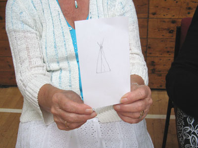 Creating drawings of "home".